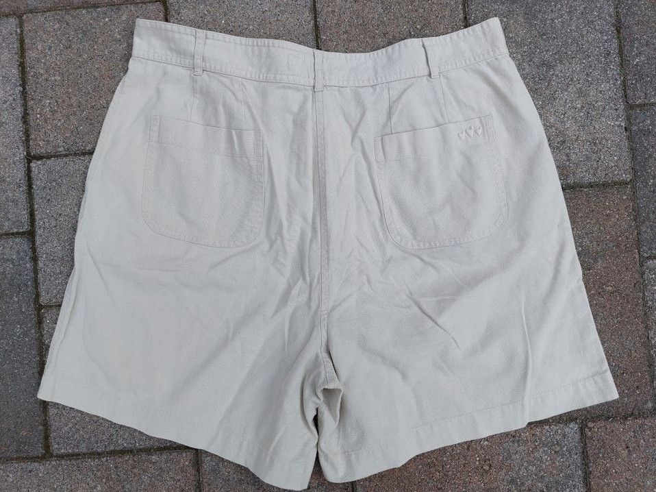 SHORTS Gr. 44 BEIGE BRAUN MARKS AND SPENCER LEINEN MIX in Mannheim