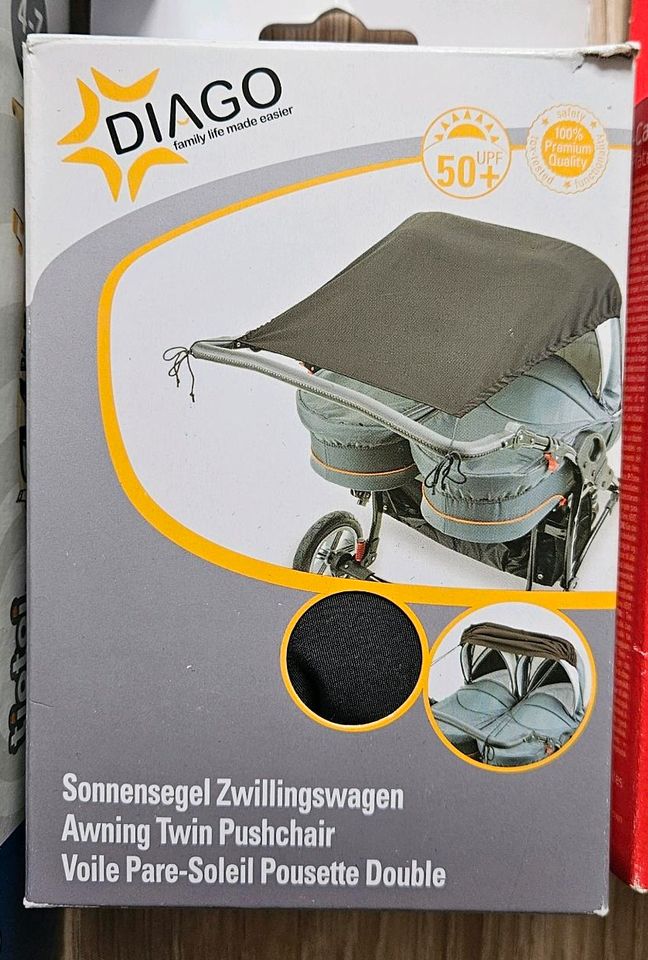 Sonnenschutz/segel Kinderwagen zwillinge in Oberhausen