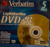 Verbatim LightScribe DVD-R Rohlinge, 11 Stück Neu Dortmund - Westerfilde Vorschau