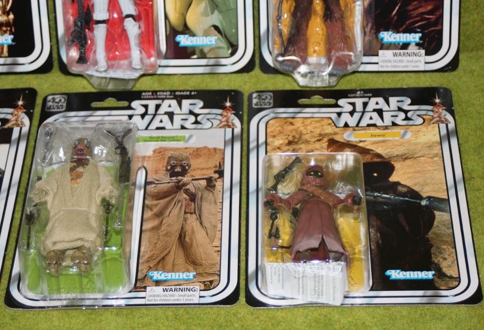 Star Wars Black Series 40 Anniversary Hasbro Wave Set Case Figur in Düsseldorf