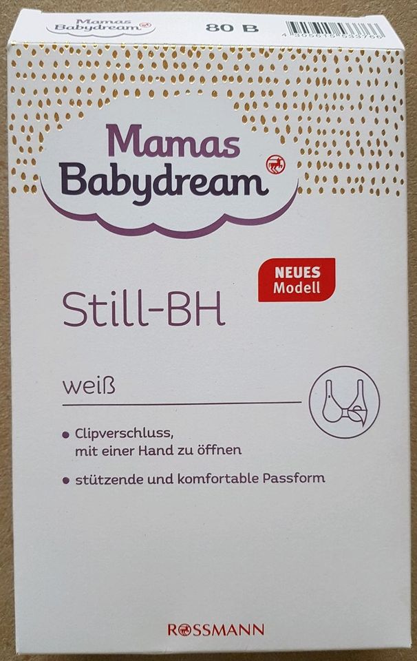 Still-BH von Mama Babydream Gr. 80 B in weiß in Kreuzau