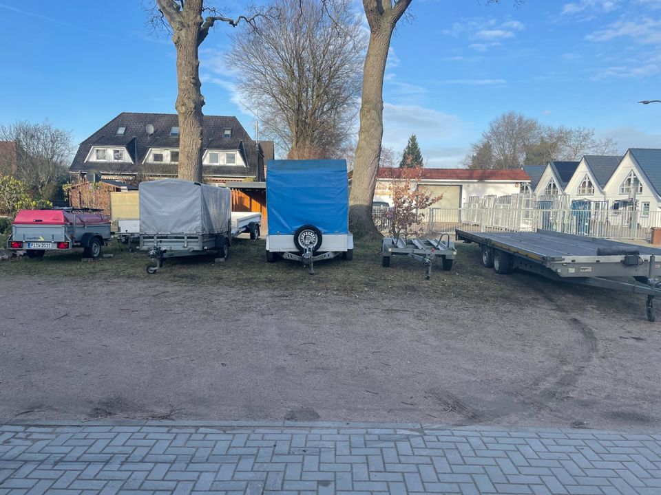 Planenanhänger 750kg Führerschein frei Mieten Leihen in Uetersen in Uetersen