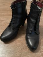 TAMARIS Stiefelette in Schwarz Gr. 38 mit Schnürung Niedersachsen - Lehre Vorschau