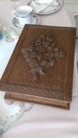 Holz-Schmuck-Box-Kasten-Kästchen-Schatulle handgeschnitzt 70J.alt Dortmund - Mitte Vorschau