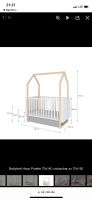 Babybett Haus Pinette BelAmy 70x140 / 70x160 Mitwachsend Umbaubau Saarland - Rehlingen-Siersburg Vorschau