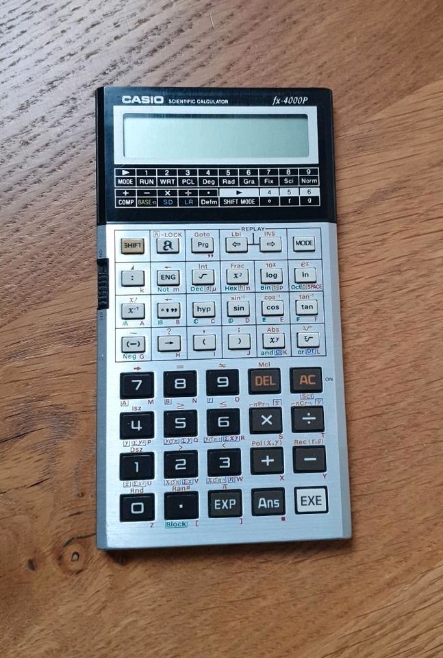 Casio fx 4000p new arrivals