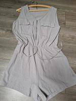 jumpsuit romper temu gr. L grau Bayern - Hirschau Vorschau