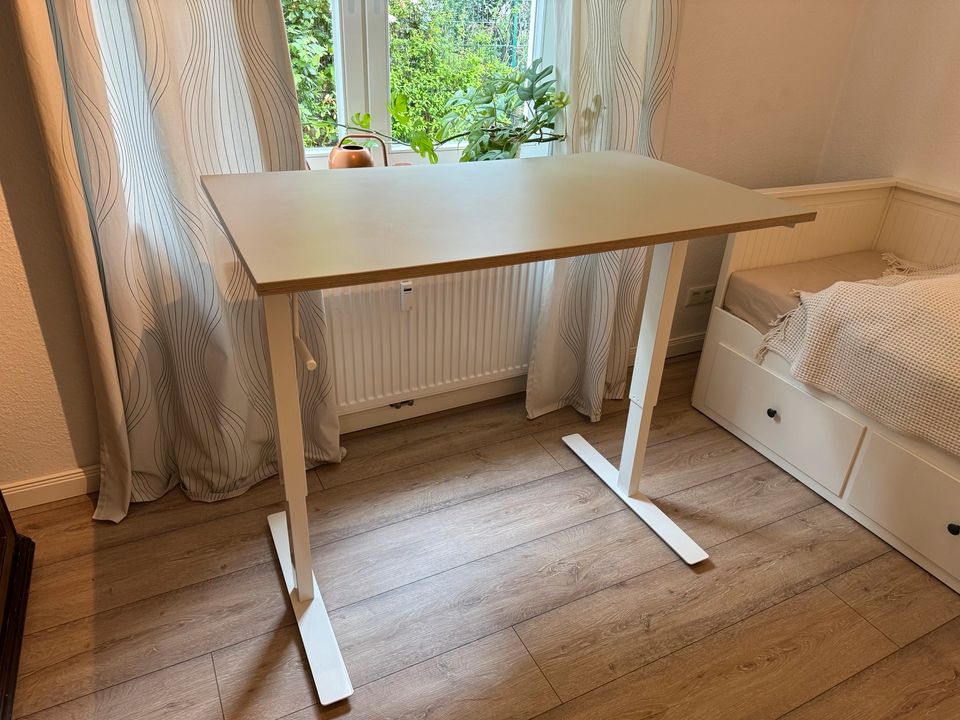 Schreibtisch höhenverstellbar IKEA 120x80cm TROTTEN in Oldenburg