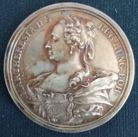 Österreich Haus Habsburg Medaille (1745) Maria Theresia Galvano Sachsen - Radebeul Vorschau