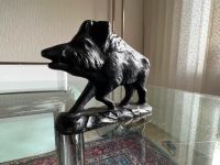 Wildschwein,Eber/Keiler auf Sockel,Bronze,1082 Gramm,Sammlungsauf Nordrhein-Westfalen - Pulheim Vorschau
