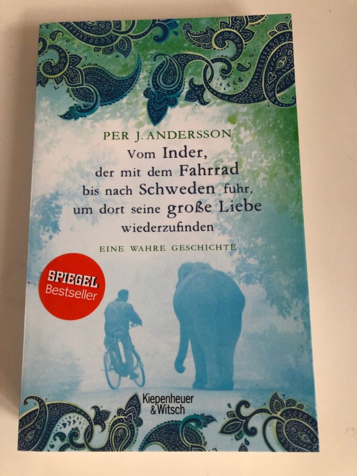 Per J. Andersson (Vom Inder der mit dem Fahrrad ...) Taschenbuch in Siek