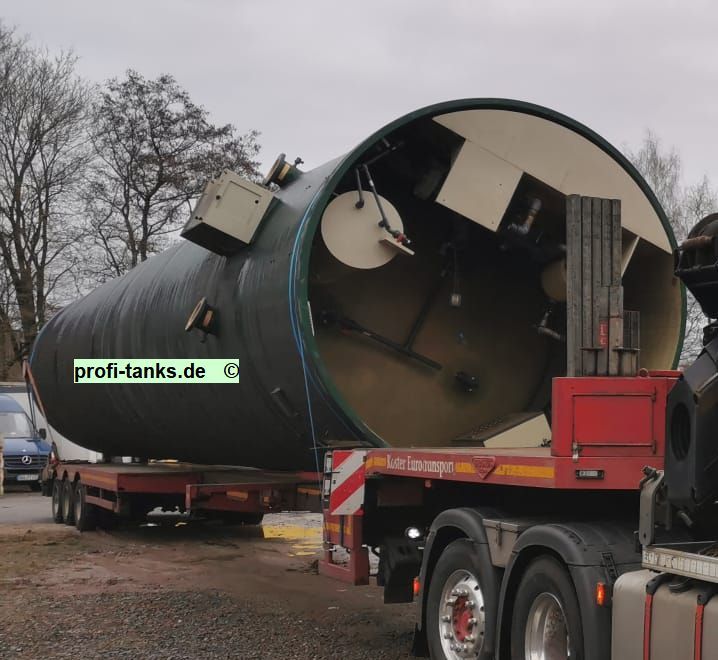 P311 gebrauchter GF-UP-Tank 110.000 L Silo m. Chemieschutzschicht in Hillesheim (Eifel)