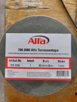 Alfa Terassenband Tape 80mm 3 Rollen Hessen - Korbach Vorschau