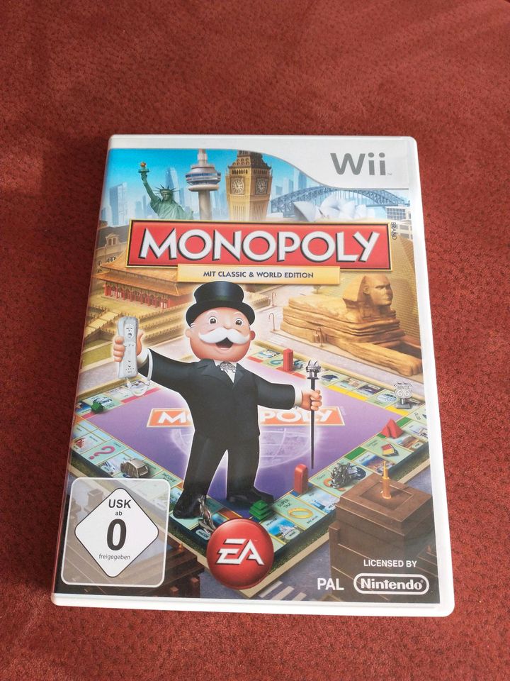 Wii Spiel Monopoly in Bellenberg