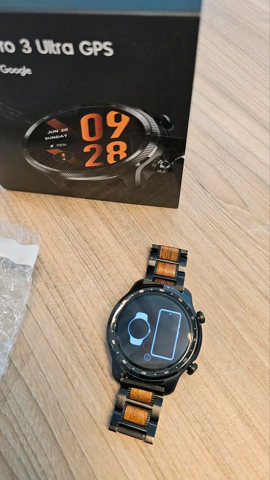 Ticwatch 3 PRO ULTRA GPS smartwatch WearOS Android in Boffzen