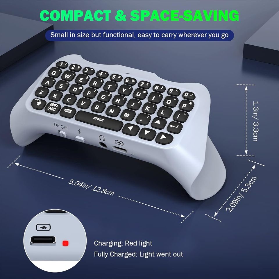 NEU: Kabellos Tastatur für PS5 Controller in München