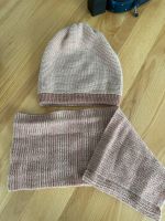 Disana Beanie 50-54 Set Loop rosé Natur melange Wolle Schurwolle Stuttgart - Stuttgart-Ost Vorschau