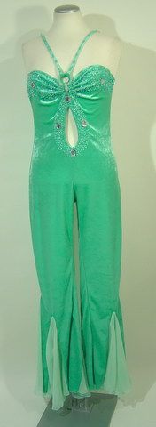 Overall Catsuit Ganzanzug Samt mint / türkis Gr. 38 neu in Lauf a.d. Pegnitz