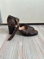 Vintage Sandalen mit Schlangenoptik, Top Zustand! Düsseldorf - Stadtmitte Vorschau