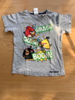 H & M Angry Birds T - Shirt 110 116 4 - 6 J. Baumwolle Maus grau Bayern - Fürstenfeldbruck Vorschau