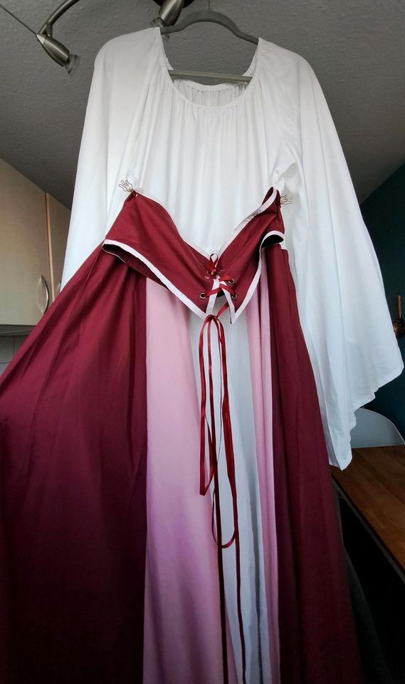 Langes Mittelalterliches Kleid Gewand Renaissance Kostüm Cosplay in Dietmannsried