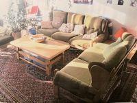 Polster couch sofa tisch grün eiche retro Baden-Württemberg - Simmozheim Vorschau