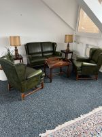 sitzecke chesterfield englisch leder sofa alles zusammen tische Harburg - Hamburg Neuland Vorschau