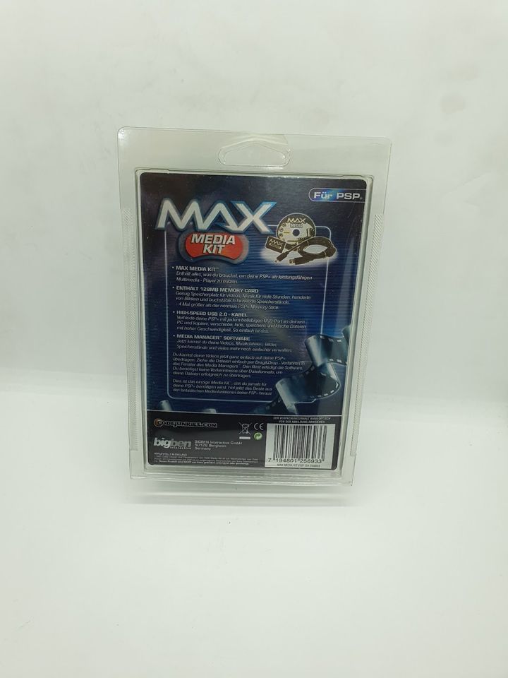 Max Media Kit *Neu und originalverpackt* für PSP in Ichenhausen