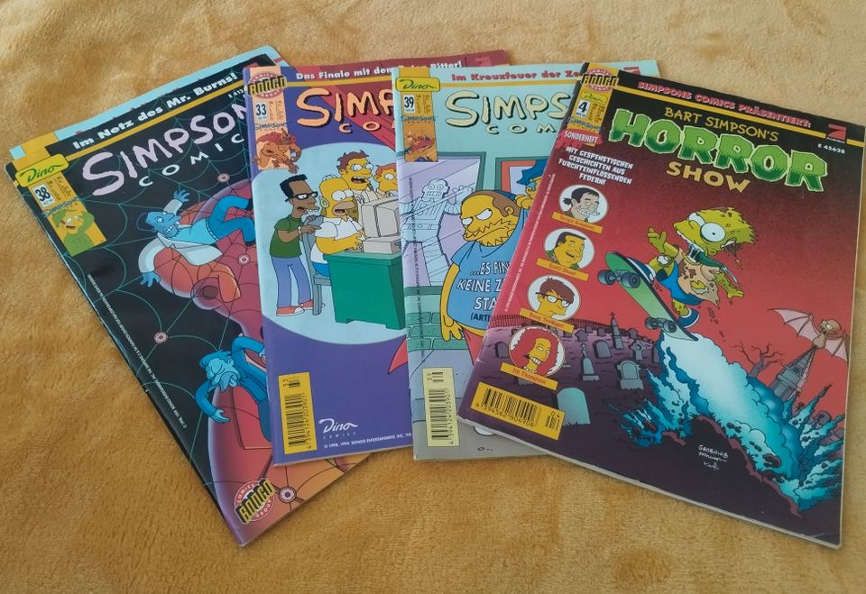 "SIMPSONS"-COMICS     4 Hefte in Berlin
