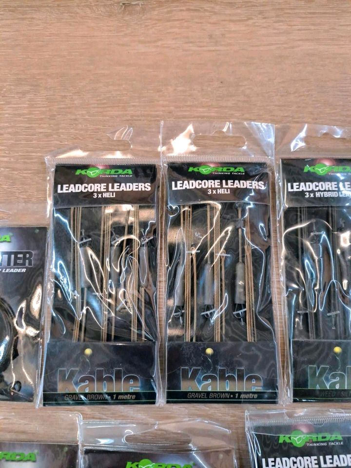 10 Packungen - Div. Korda Dark Matter Leaders Helicopter Rigs NEU in Bad Bentheim