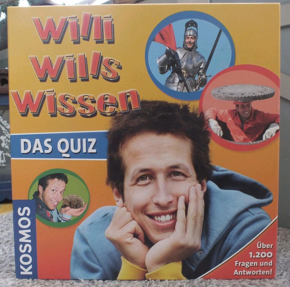 Spiel: 'KOSMOS' Willi wills wissen "Quiz" u.a. je 5€ in Dresden