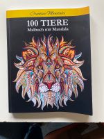 Mandala Malbuch, 100 Tiere, nur 1 Seite bemalt Bayern - Wiesentheid Vorschau