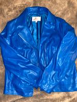 Kunstlederjacke blau Niedersachsen - Soltau Vorschau