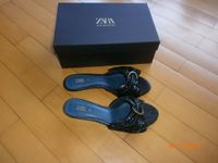 Zara elegante Schuhe Sandalen Mules Pantoletten schwarz Gr. 38, Dortmund - Holzen Vorschau
