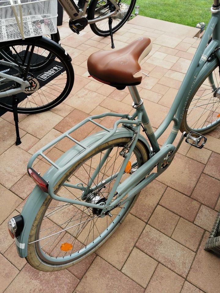 Türkises Damen Fahrrad, 28 ZOLL, 7 Gänge + Korb vorne und hinten in Sankt Augustin