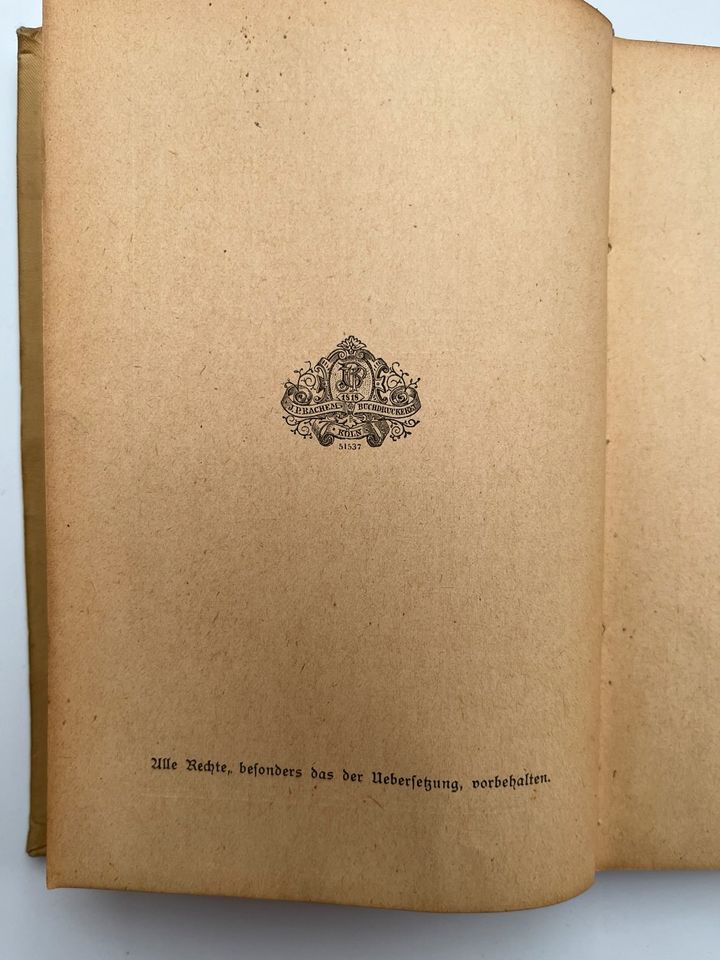 Bachem's Novellen-Sammlung Band 32 Karl May 1888 Rarität in Germering