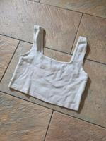 Crop Top in Weiß Saarland - Saarwellingen Vorschau