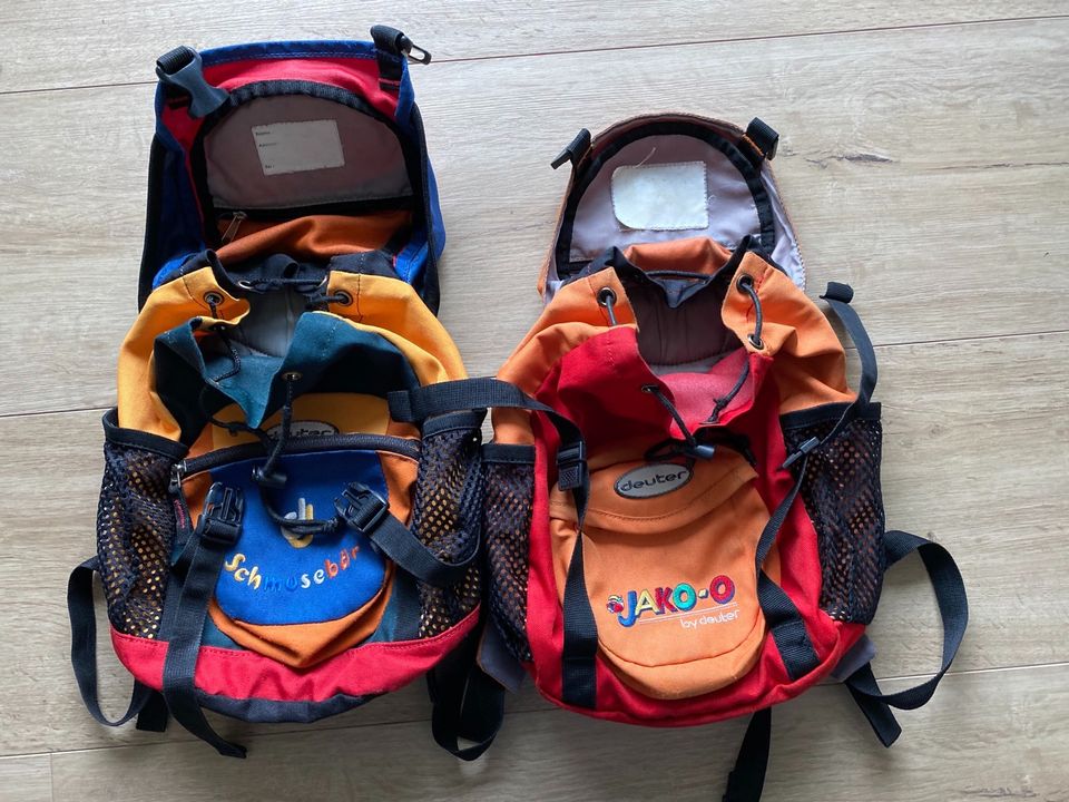 Rucksack Kindergarten Deuter Jako-o Schmusebär in Dresden