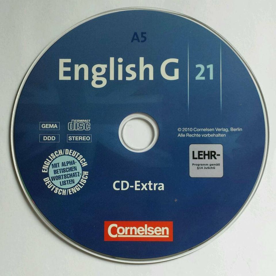 "ENGLISCH G 21" A1 "CD-ROM" zum Buch in Langenfeld Eifel