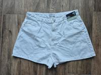 Coole Mom fit Jeans Shorts weiß Nordrhein-Westfalen - Leopoldshöhe Vorschau