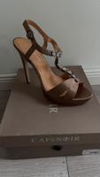 Café Noir Sandaletten, 40, High Heels, Strass, neu bronze taupe Nordrhein-Westfalen - Mettmann Vorschau