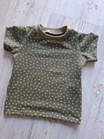 T-Shirt Gr. 74 khaki Herz handmade Nordrhein-Westfalen - Arnsberg Vorschau