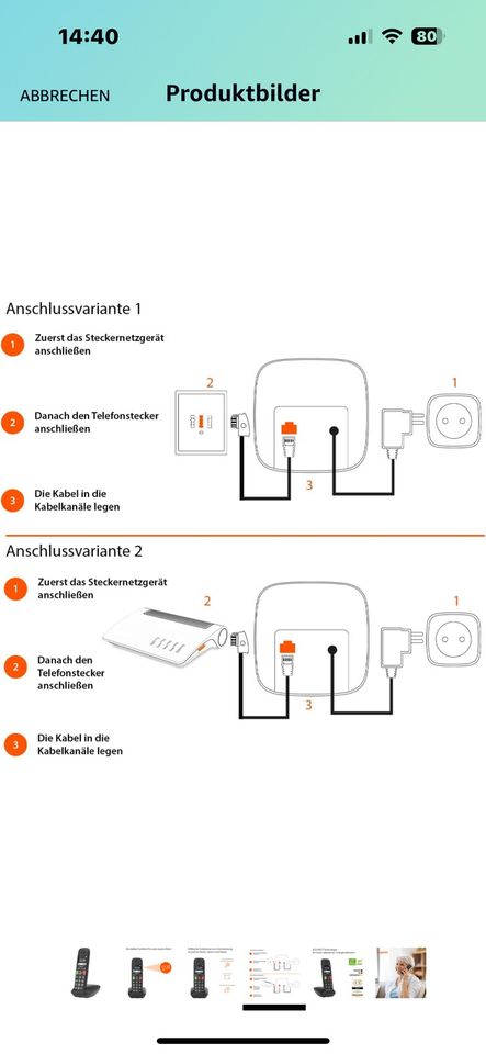 Telefon Gugaset -  nagelneu für Hörgerät kompatibel in Aalen