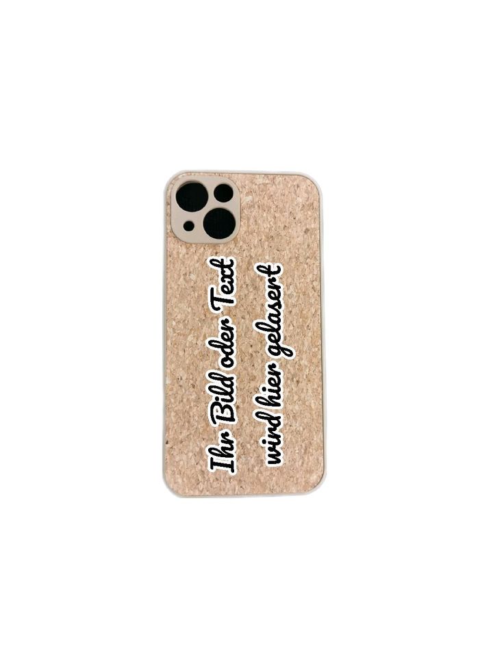 IPhone 13/ 13 Pro Cover Hülle Kork, Cork, personalisiert in Nürnberg (Mittelfr)