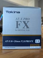 Tokina ATX16-28 Pro FX Objektiv für Nikon (16-28 mm) Niedersachsen - Lindhorst Vorschau