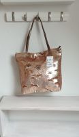 * NEU * Pailletten Tasche Shopping bag rose gold / beige / braun Flensburg - Fruerlund Vorschau