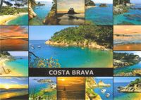Postkarte ° Costa Brava in Spanien Katalonien - Mittelmeerurlaub Nordrhein-Westfalen - Kamen Vorschau