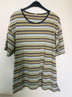 T-Shirt gestreift Gr. 48 XXL blau-gelb Bayern - Burgau Vorschau