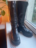 Kniehohe Chunky Plateau Lederstiefel von Sacha Friedrichshain-Kreuzberg - Friedrichshain Vorschau