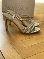 Catwalk Sandalen fein Party Silber 38 Neu Rheinland-Pfalz - Waldmohr Vorschau